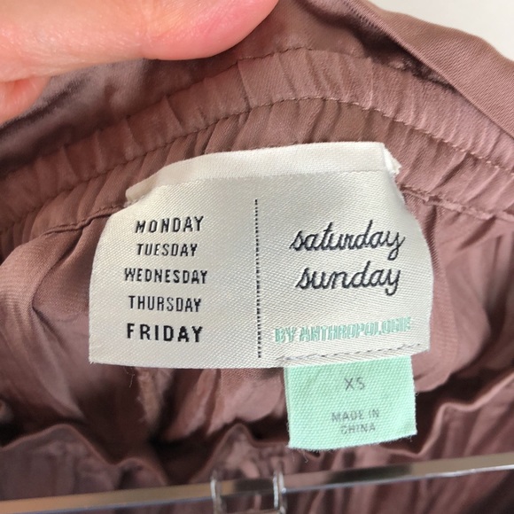 Anthropologie Saturday Sunday Bria Joggers SZ XS - Picture 8 of 9